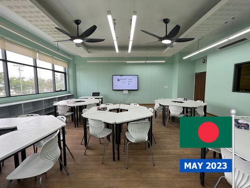 โครงการพัดลมเพดานโรงเรียนนานาชาติ