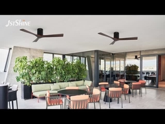 6 ความเร็ว เลือกพัดลมเพดานประดับด้วยรีโมทคอนโทรลและใบไม้แข็งทนทาน