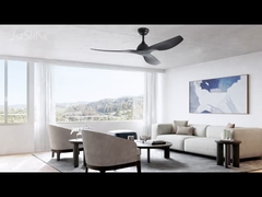 52 นิ้ว แมท ดํา DC พัดลมเพดาน