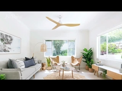 แฟนเพดาน DC รุ่นใหม่ขนาด 52 นิ้ว พร้อมใบ ABS แบบไม้