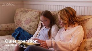 พัดลมเพดานสีขาวทันสมัย ​​ไฟ LED มอเตอร์ DC เงียบ