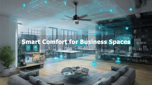 ข่าวล่าสุดของบริษัทเกี่ยวกับ พัดลมเพดานควบคุมอัจฉริยะปฏิวัติวงการบ้านและพื้นที่เชิงพาณิชย์ได้อย่างไร