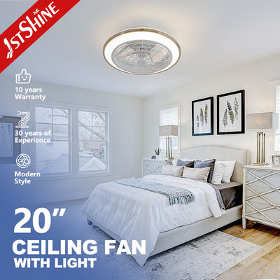 ซื้อ พัดลมติดเพดานสำหรับห้องนอน DC Motor 6-Speed ​​Smart Led Ceiling Fan การผลิตออนไลน์