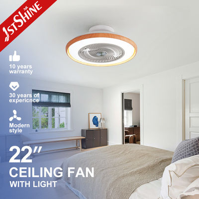ซื้อ การควบคุมแบบสมาร์ท แฟนเพดาน LED ไม่มีใบไม้ สไตล์โมเดิร์น มอเตอร์DC ไฟ LED ปรับความสว่าง การผลิตออนไลน์