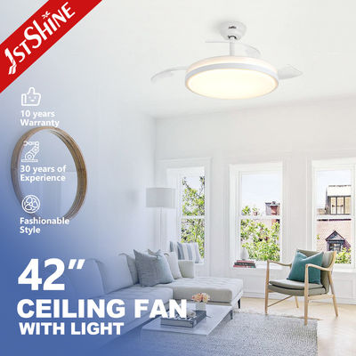 ซื้อ พัดลมเพดาน LED แบบมองไม่เห็น พร้อมระบบควบคุมความเร็ว 6 ระดับ สำหรับไฟพัดลมเพดานแบบพับเก็บได้ การผลิตออนไลน์