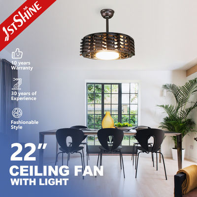 ซื้อ พัดลมเพดาน LED ขนาด 22 นิ้ว ไม่มีใบพัด หลากสี พร้อมสวิตช์ควบคุมระยะไกล การผลิตออนไลน์