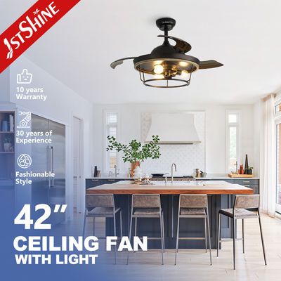 ซื้อ ไฟ LED และเครื่องปั่นระยะไกล พัดลมเพดานที่มีกระเป๋าไฟโลหะ การผลิตออนไลน์