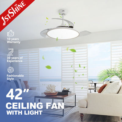 ซื้อ 42 นิ้ว 6 ความเร็ว Dimmable LED ปัดเพดานที่มองไม่เห็นด้วยแสง 3 PC ใบ การผลิตออนไลน์
