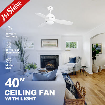 ซื้อ AC Motor Modern Remote LED Ceiling Fan 220V 50HZ พร้อมแผ่น MDF การผลิตออนไลน์