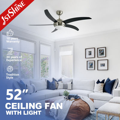 ซื้อ แฟนไฟเพดานที่ทันสมัยที่มี 5 Mdf Blades Dc Motor เงียบสงบ ประหยัดพลังงาน การผลิตออนไลน์