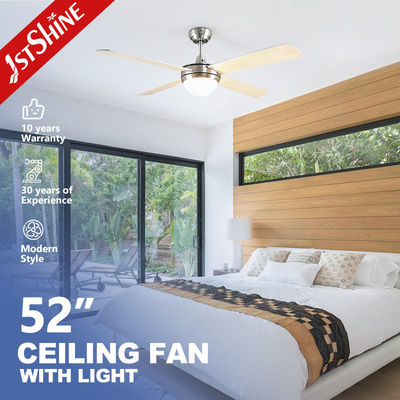 ซื้อ พัดลมเพดาน LED ทันสมัย ​​ใบมีด MDF สำหรับห้องนั่งเล่น การผลิตออนไลน์