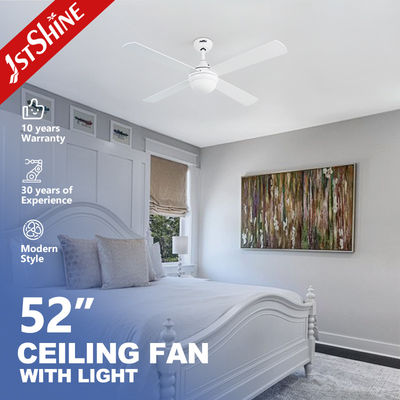 ซื้อ พัดลมเพดาน LED พร้อมแสงและ AC Motor สไตล์การออกแบบสนับสนุน Dimmer 4 MDF Blades การผลิตออนไลน์