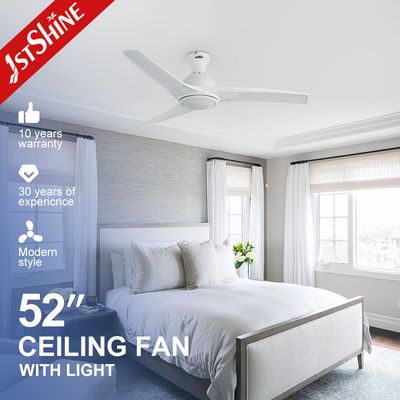 ซื้อ CE ตกแต่งประหยัดพลังงาน Flush Mount พัดลมเพดานพร้อมไฟ LED รีโมทคอนโทรล การผลิตออนไลน์