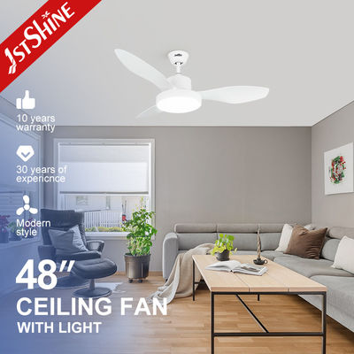 ซื้อ 18 วัตต์ LED Light พลาสติกพัดลมเพดานเงียบด้วยรีโมทคอนโทรล การผลิตออนไลน์