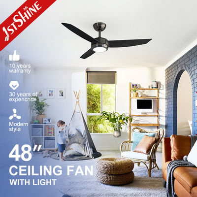 ซื้อ พัดลมเพดาน LED ควบคุมอัจฉริยะสำหรับพื้นที่ขนาดเล็กในโฮมออฟฟิศ ขนาด 48 นิ้ว แสงสว่าง การผลิตออนไลน์