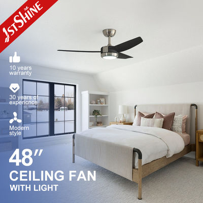 ซื้อ พัดลมเพดานทันสมัยพร้อมไฟ LED ใบพัดพลาสติก เสียงเบา ระบายความร้อน การผลิตออนไลน์