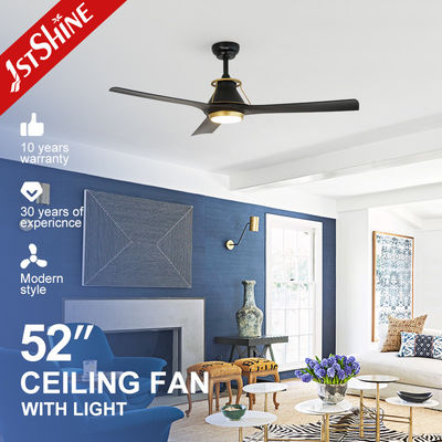 ซื้อ ไฟฟ้าภายในและอากาศเย็น Dc มอเตอร์ LED โมเดิร์น 6 ความเร็ว Abs พัดลมเพดาน การผลิตออนไลน์