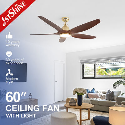 ซื้อ 60 นิ้ว / OEM DC ทองแดงบริสุทธิ์ LED สามสี ปรับความเงา Fan หลังคาแขวนสําหรับพื้นที่ใหญ่ การผลิตออนไลน์