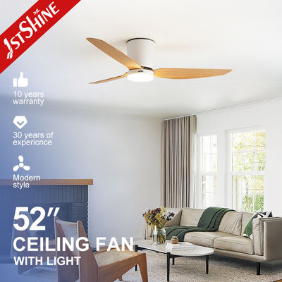 ซื้อ ใบไม้เบา พลาสติกลมเพดาน ระบบควบคุมระยะไกล Flush Mount Quiet Dc Motor การผลิตออนไลน์