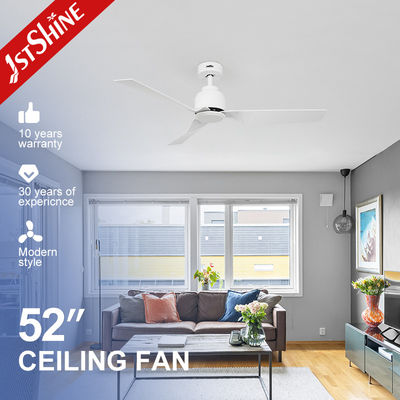 ซื้อ พัดลมเพดาน 52 นิ้ว/OEM 1stshine รุ่นทันสมัย ประหยัดพลังงาน Class A 220V DC 5 ระดับความเร็ว การผลิตออนไลน์