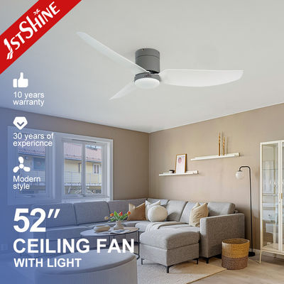 ซื้อ พัดลมติดเพดานแบบฝังตกแต่งรายละเอียดต่ำพร้อมไฟ LED และรีโมทคอนโทรล การผลิตออนไลน์