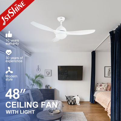 ซื้อ 220V 60w Abs พลาสติกเพดานพัดลมใบมีไฟ LED การควบคุมทางไกล การผลิตออนไลน์