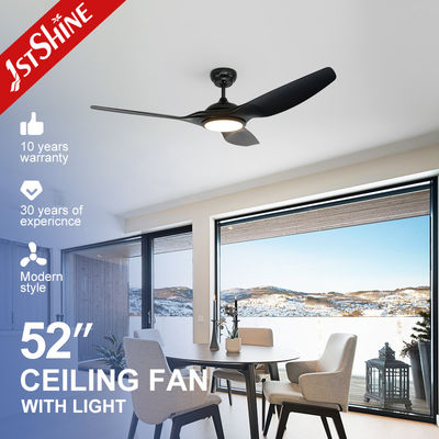ซื้อ พัดลมเพดานมอเตอร์ DC 6 สปีด LED 35w พร้อมรีโมทคอนโทรล ใบพัด ABS สีดำ การผลิตออนไลน์