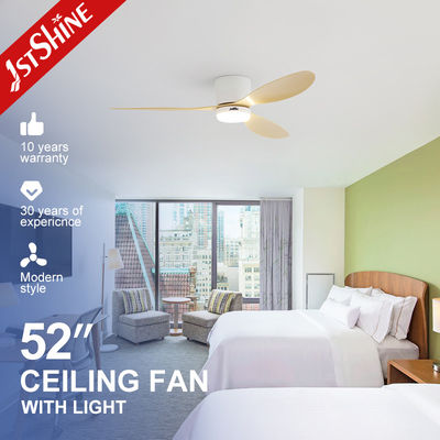 ซื้อ ดีไซน์โมเดิร์น 52 นิ้ว 100%DC มอเตอร์ Smart Home พัดลมเพดานด้วยแสงจาก 1stshine การผลิตออนไลน์