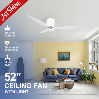ซื้อ แฟนเพดาน LED ขนาด 52 นิ้ว / OEM การแก้ไขที่ออมพื้นที่ที่สมบูรณ์แบบสําหรับห้องเล็ก การผลิตออนไลน์