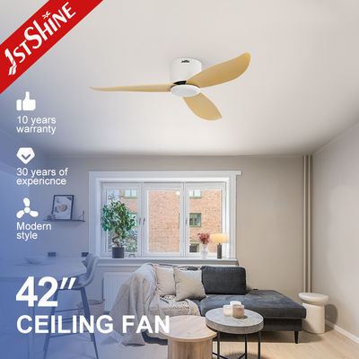 ซื้อ แฟนเพดานขนาด 42 นิ้ว / OEM ที่ติดตั้งในระบายน้ําพร้อมกับรีโมทควบคุมที่สมาร์ทและ 3 ใบพลาสติก การผลิตออนไลน์