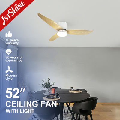 ซื้อ พัดลมเพดาน LED พร้อมใบพัด ABS 3 ใบพัด, ดีไซน์บางเฉียบ และรีโมทคอนโทรล 1stshine 6 ระดับความเร็ว การผลิตออนไลน์