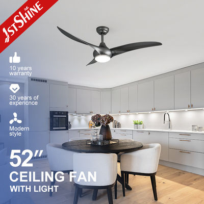 ซื้อ พัดลมเพดาน LED ควบคุม WIFI พร้อมใบพัดพลาสติกสีเงิน อุณหภูมิสี 2- และ 4000k การผลิตออนไลน์