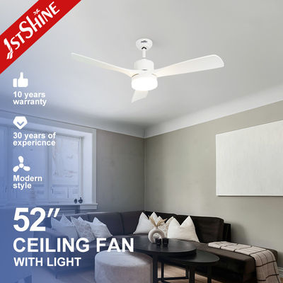 ซื้อ Home Office แฟนเพดาน LED พร้อมแสงหมับและรีโมทคอนโทรล ขาว ABS การผลิตออนไลน์