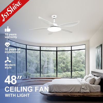 ซื้อ พัดลมเพดานตกแต่งพร้อมไฟ ขนาด 48 นิ้ว, 230V, ใบพัด ABS 5 ใบ การผลิตออนไลน์