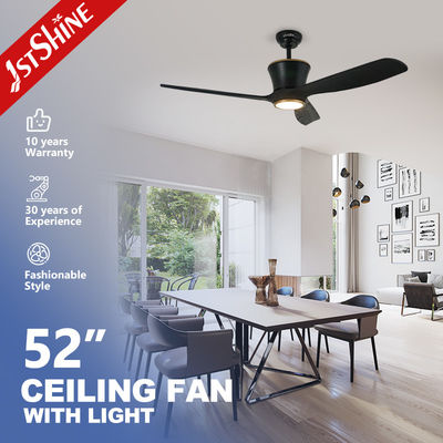 ซื้อ 6 Speeds Smart Timing Quiet DC Motor พัดลมเพดาน 52 นิ้วพร้อมใบมีดแบบพลิกกลับได้ 3 ใบ การผลิตออนไลน์