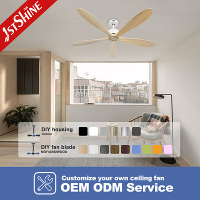 ซื้อ พัดลมเพดานสำหรับบ้าน โรงแรม สำนักงาน พร้อมรีโมทคอนโทรลและเสียงรบกวนต่ำ โดย 1stshine การผลิตออนไลน์