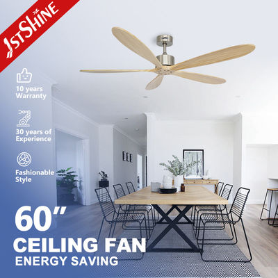 ซื้อ พัดลมเพดานพร้อมรีโมทคอนโทรล มอเตอร์ DC ไม้เนื้อแข็ง 5 ตัว สำหรับระบายความร้อนด้วยแม่พิมพ์ส่วนตัว การผลิตออนไลน์