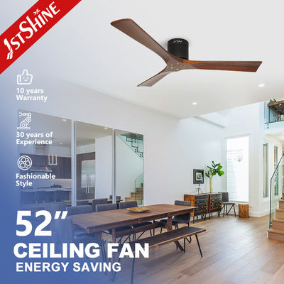 ซื้อ พัดลมเพดานพร้อมรีโมทคอนโทรล 1stshine ร่วมสมัย 3 ใบพัดไม้ สำหรับติดตั้งบนระเบียง การผลิตออนไลน์