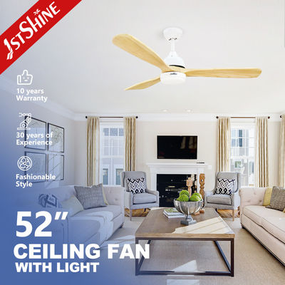 ซื้อ เปลี่ยนรีโมทคอนโทรล พัดลมเพดาน LED ขนาด 52 นิ้ว พร้อม 3 ใบเหล็กและไฟ LED การผลิตออนไลน์