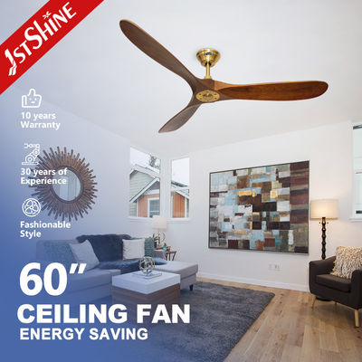 ซื้อ พัดลมเพดานใบพัดไม้จริงแบบโรตารีเวน จำนวน 3 ใบ 220V สำหรับตกแต่งเพดาน การผลิตออนไลน์