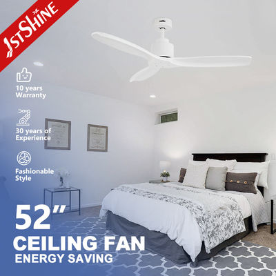 ซื้อ เครื่องประดับ Dc Motor Odm Remote Led Ceiling Fan ขาว โมเดิร์น 3 แผ่นแข็ง การผลิตออนไลน์