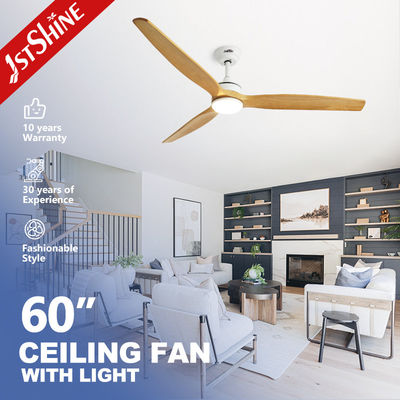 ซื้อ พัดลมเพดาน LED ขนาด 60 นิ้ว ใบไม้แข็ง ดับแสง LED เงียบดี มอเตอร์ DC การผลิตออนไลน์
