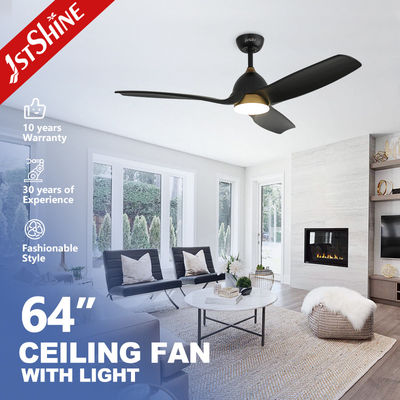 ซื้อ พัดลมเพดานไม้แข็งขนาด 62 นิ้ว พร้อมไฟ LED ดับได้ ดํา มอเตอร์ DC ใหม่ การผลิตออนไลน์