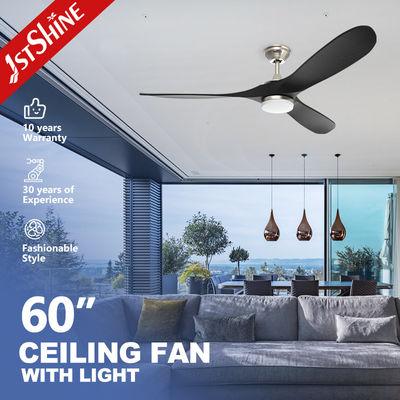ซื้อ 220v พัดลมเพดานไม้ที่ทันสมัย พร้อมกระเบื้องแสงสําหรับห้องนอน การผลิตออนไลน์