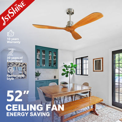 ซื้อ พัดลมเพดานขนาด 52 นิ้ว ไม่มีไฟ ชนิดลมมาตรฐาน พร้อมรีโมทคอนโทรลและใบพัด การผลิตออนไลน์