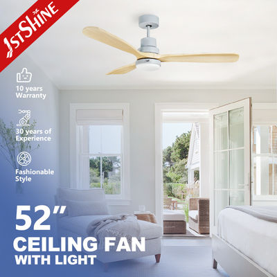 ซื้อ พัดลมเพดานอัจฉริยะ Standard Wind 1stshine พร้อมรีโมทคอนโทรล ไฟ และใบพัดไม้จริง 3 ใบ การผลิตออนไลน์