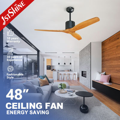 ซื้อ ไม้ 3 Blade พัดลมเพดานไม่มีแสงสําหรับ 52 นิ้ว ขนาดในภาษาอังกฤษ การทํางาน การผลิตออนไลน์
