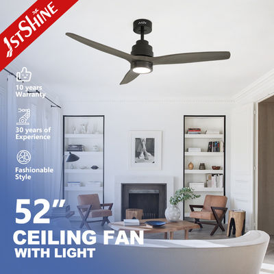 ซื้อ 1stshine 52 Inch Indoor Ceiling Fan with Light and Remote Control 3 Solid Blades การผลิตออนไลน์