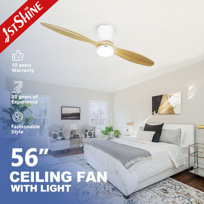 ซื้อ โรงเรียนห้องนั่งเล่น LED พัดลมเพดาน 52 นิ้ว สนับสนุน Dimmer ใช่ 3 สี การผลิตออนไลน์