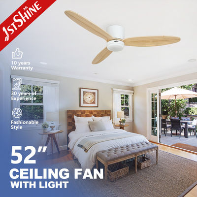 ซื้อ พลังงานประหยัด พัดลมเพดาน 52 นิ้ว 3 ใบไม้สําหรับบ้าน โรงแรม สํานักงานสนับสนุน Dimmer การผลิตออนไลน์